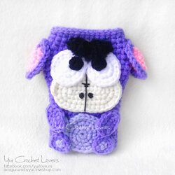 ซองใส่โทรศัพท์มือถือไหมพรม อียอร์