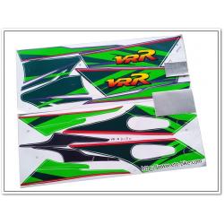 สติ๊กเกอร์ VR-R ปี 95 รุ่น 3 ติดรถสีน้ำเงิน