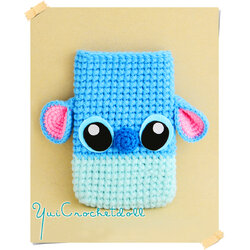 ซองใส่โทรศัพท์มือถือไหมพรม สติช