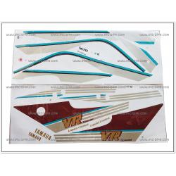 สติ๊กเกอร์ VR ปี 92 ติดรถสีมังคุด