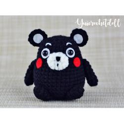 ตุ๊กตาถักโครเชต์ คุมะมง Kumamon