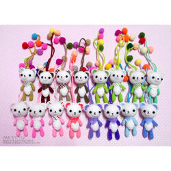 พวงห้อยกระเป๋าหมีขี้หนาว