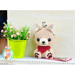 กระเป๋าปิ๊กแป๊ก เจ้าสุนัขสีนวล