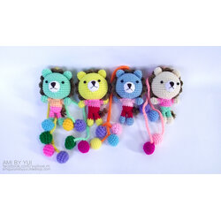 พวงห้อยกระเป๋าสิงโตเจ้าป่า