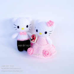 ตุ๊กตาแต่งงานคิตตี้ 5 นิ้ว Kitty Wedding 5 inch