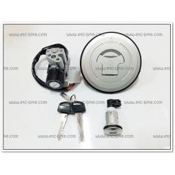 สวิทย์กุญแจ MSX125 ชุดใหญ่ พร้อมฝาถังน้ำมัน (K26-900)