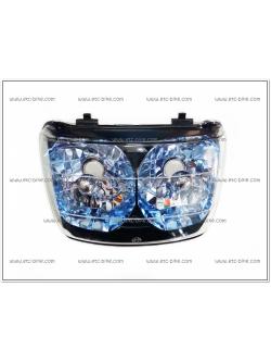 ไฟหน้า DASH, LS125 ตาเพชร (เบ้าฟ้า)