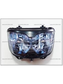 ไฟหน้า DASH-NEW-RS ตาเพชร (เบ้าฟ้า)