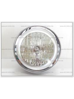 ไฟหน้าชุด VICTOR-M, GTO-CLASSIC ตาเพชร กะโหลกชุบ