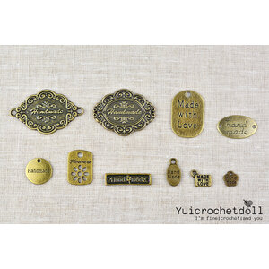 ตัวห้อยซิป จี้ อะไหล่อัลลอย