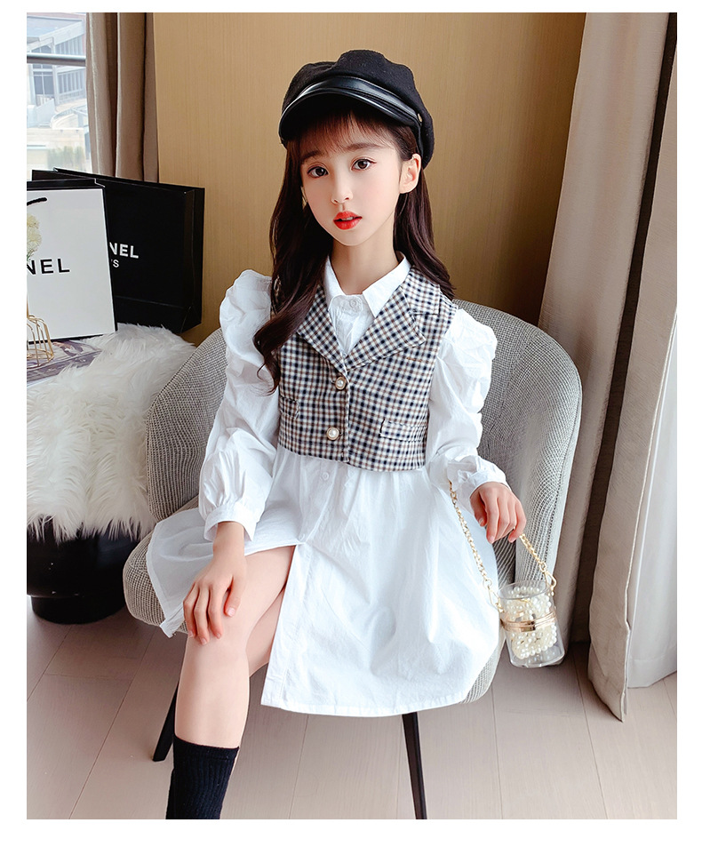 dr4670 เสื้อ+เดรส เด็กโต 3 ตัวต่อแพ็ค 110-160 (เลือกไซส์ได้ให้ครบแพ็ค)