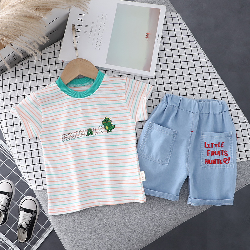 ha1339 เสื้อ+กางเกง size 80-120 จำนวน 5 ตัวต่อแพ็ค