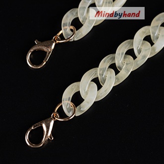 สายกระเป๋าอะคริลิคเรซิ่น ความยาว 60 cm.