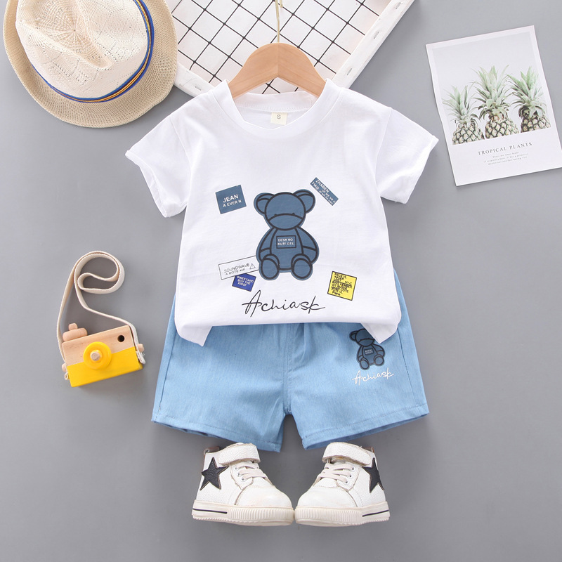 ha1598 เสื้อ+กางเกง size 80-110 จำนวน 4 ตัวต่อแพ็ค