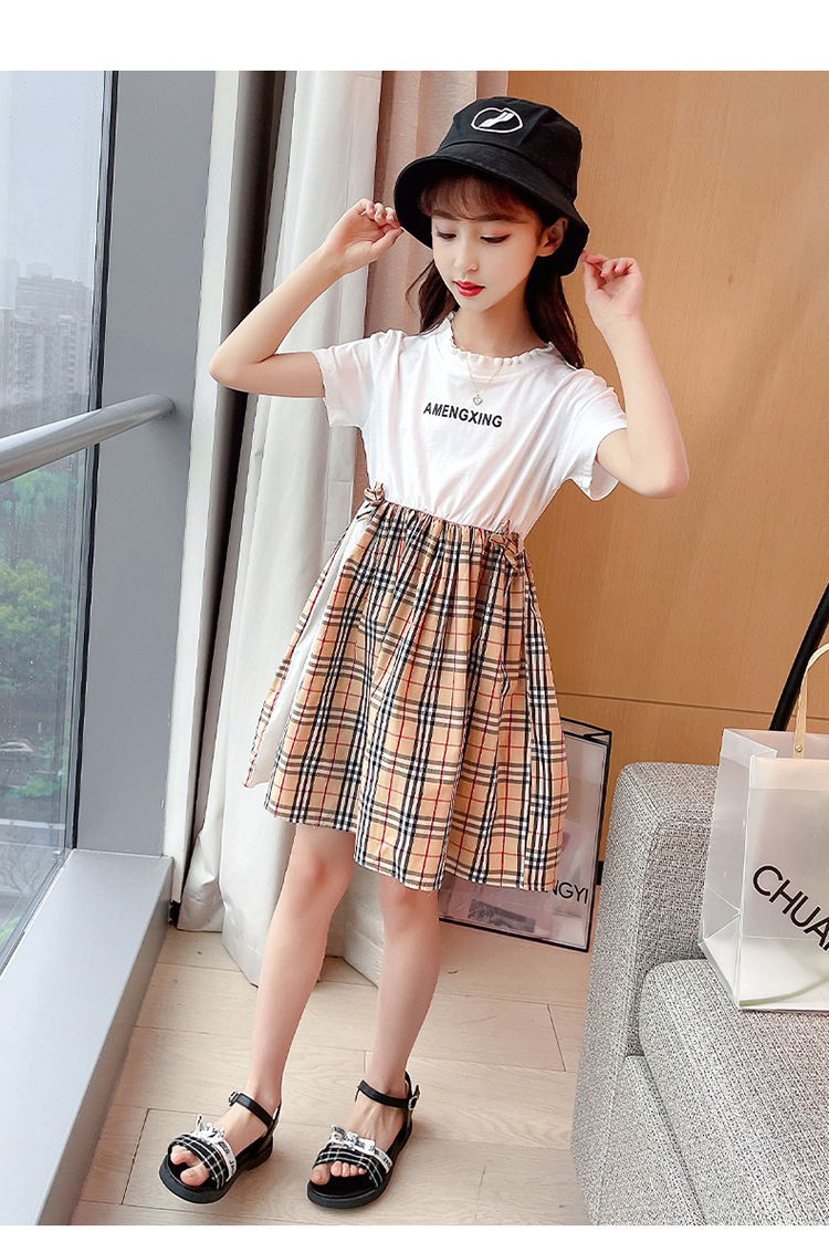 dr4941 เดรส เด็กโต 3 ตัวต่อแพ็ค 110-160 (เลือกไซส์ได้ให้ครบแพ็ค)