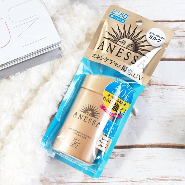 พร้อมส่ง กันแดดใหม่ Shiseido Anessa Perfect UV Sunscreen Aqua Booster SPF 50+ PA++++
