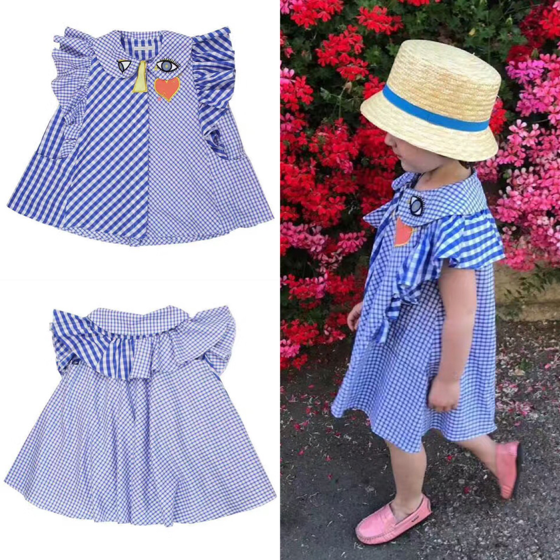 yw1360 เดรส size 7-15 5 ชุดต่อแพ็ค (เลือกไซส์ได้ ให้ครบแพ็ค)