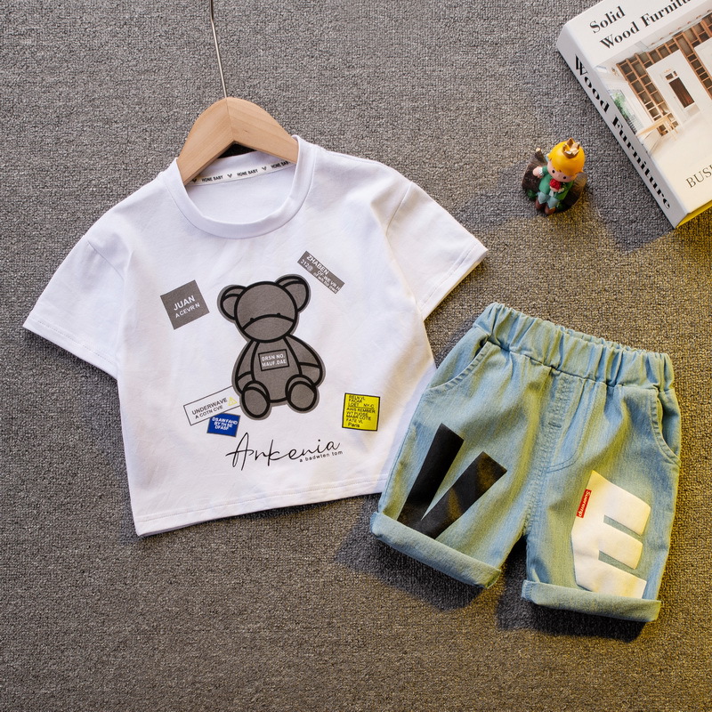 ha1330 เสื้อ+กางเกง size 80-120 จำนวน 5 ตัวต่อแพ็ค