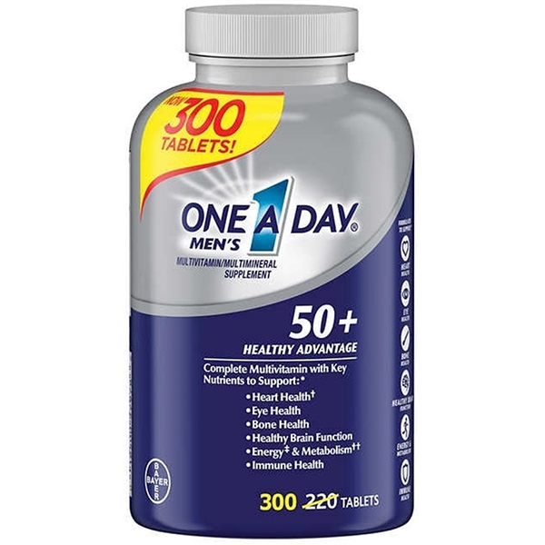 พร้อมส่ง วิตามินรวมสำหรับผู้ชาย 50+ One A day Men's 50+ Formula