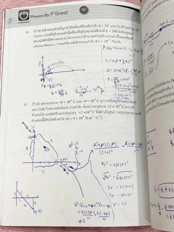 ►ออนดีมานด์ ◄ หนังสือกวดวิชาออนดีมานด์ ฟิสิกส์ทุนคิง King's Scholarship รวมโจทย์ครบทุก Part ของวิชาฟิสิกส์ ในหนังสือเป็นตะลุยโจทย์ทั้งเล่ม โจทย์มีความยากระดับ Advanced เหมาะสำหรับเด็กที่มีพื้นฐานดี จดเฉลยประมาณครึ่งเล่ม มีจดแสดงวิธีทำอย่างละเอียด ข้อ