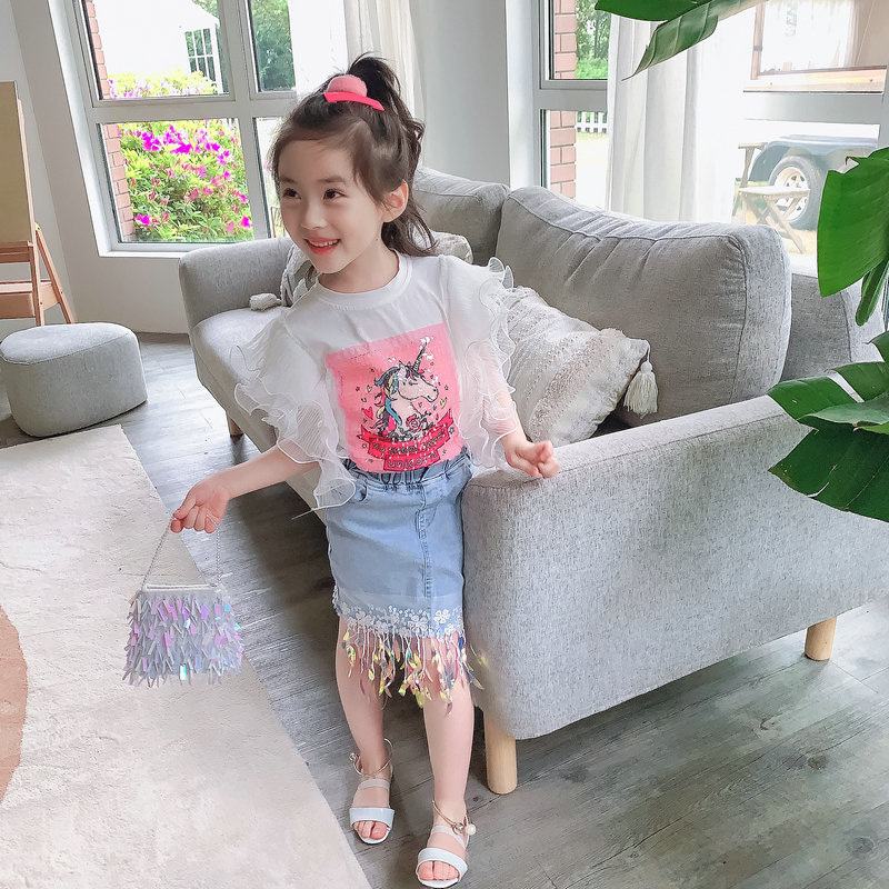 yw973 เสื้อ+กระโปรง size 7-15 5 ชุดต่อแพ็ค