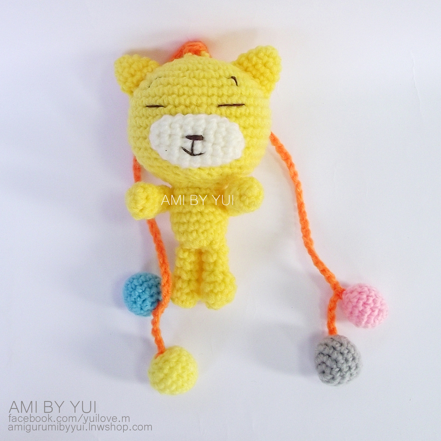 พวงห้อยกระเป๋าแมว amineko