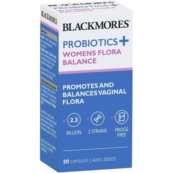 พร้อมส่ง ดูแลช่องคลอด Blackmores Probiotics+ Womens Flora Balance