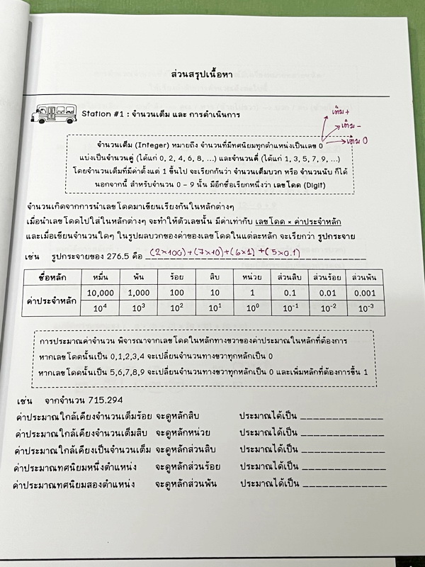 ►คณิตสอบเข้า ม.1 Gifted ◄ หนังสือกวดวิชาบ้านบดินทร์ติวเตอร์ เตรียมสอบเข้า ม.1 คณิตศาสตร์ Gifted มีสรุปเนื้อหา สูตรเทคนิคลัด อาจารย์มีบอกข้อควรระวังสำคัญ มีโจทย์ประจำบท ในหนังสือมีเขียนเล็กน้อย สภาพหนังสือแทบใหม่เอี่ยมและไม่มีเฉลย ลายมือจดโดยน้องที่สอบติดเ