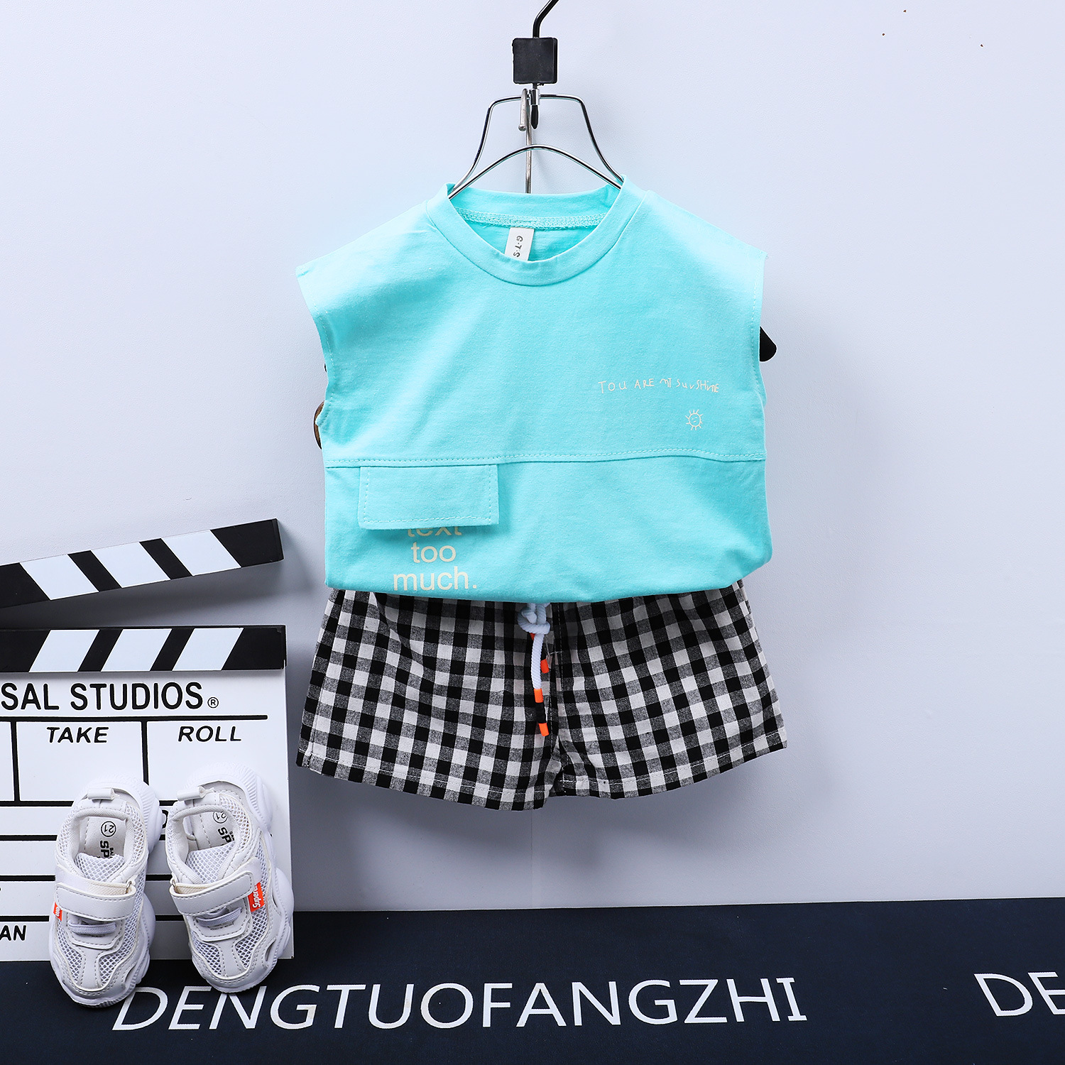 ha1579 เสื้อ+กางเกง size 80-110 จำนวน 4 ตัวต่อแพ็ค