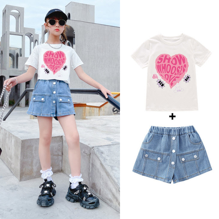 dr5224 เสื้อ+กางเกง เด็กโต 3 ตัวต่อแพ็ค 120-170 (เลือกไซส์ได้ให้ครบแพ็ค)