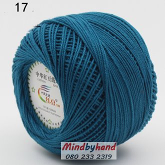 ไหมคอตตอลซัมเมอร์ (Cotton Summer) สี 17 Lake Blue