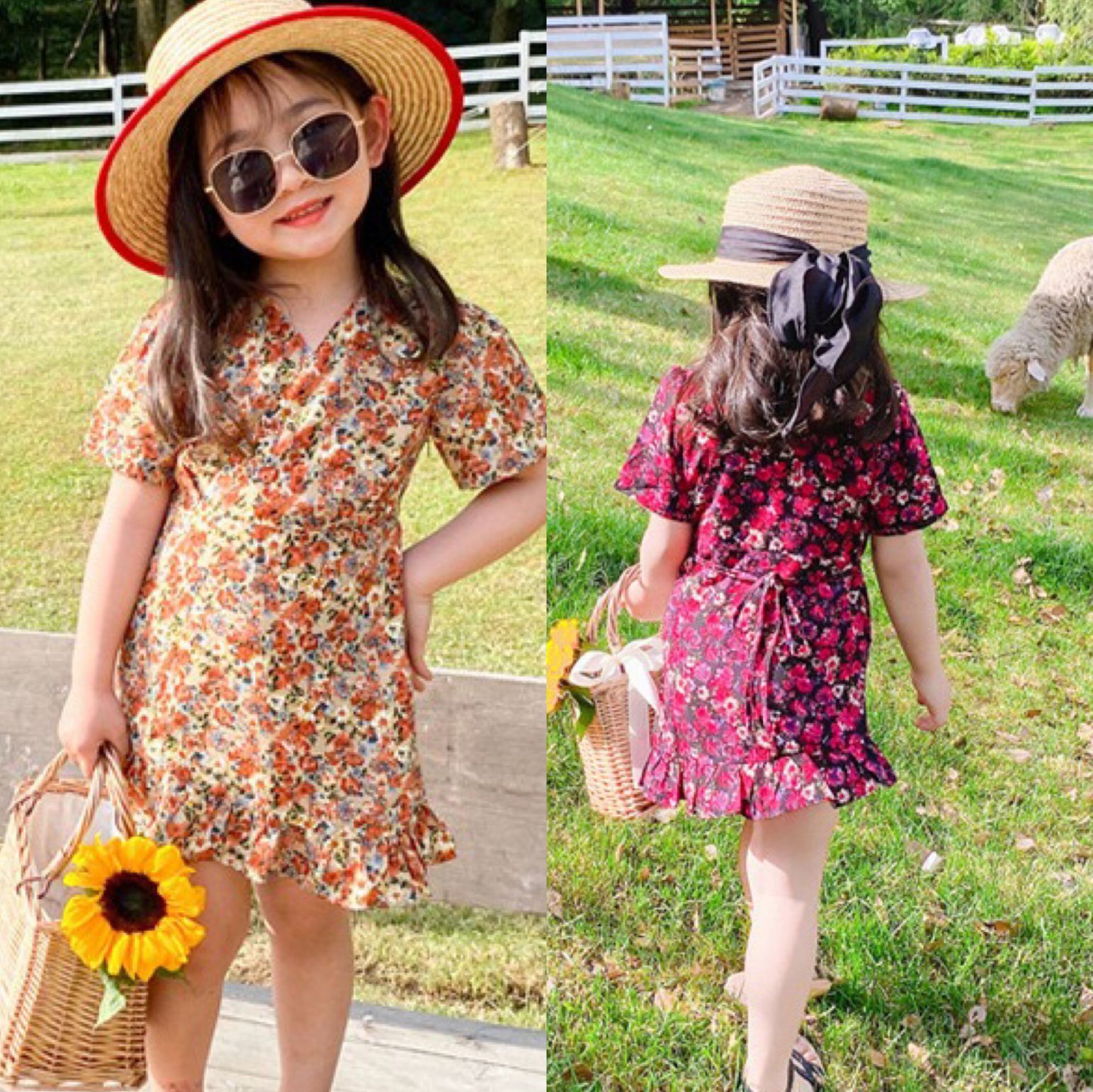 yy29 เดรส size 7-15 5 ชุดต่อแพ็ค (เลือกไซส์ได้ ให้ครบแพ็ค)