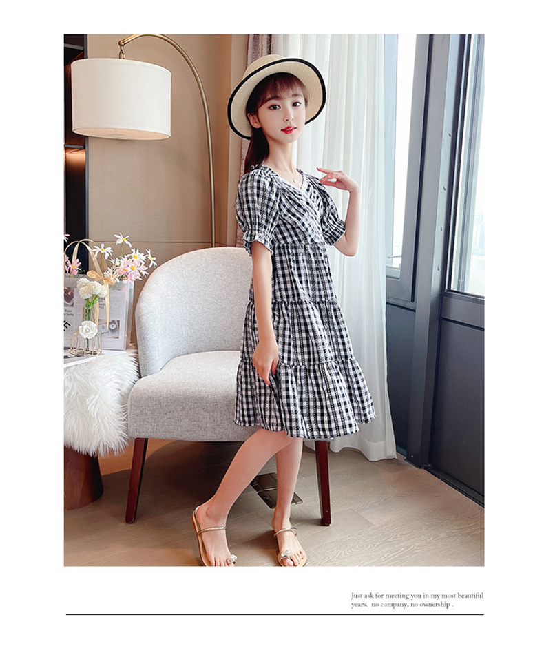 dr5406 เดรส เด็กโต 3 ตัวต่อแพ็ค 110-170 (เลือกไซส์ได้ให้ครบแพ็ค)
