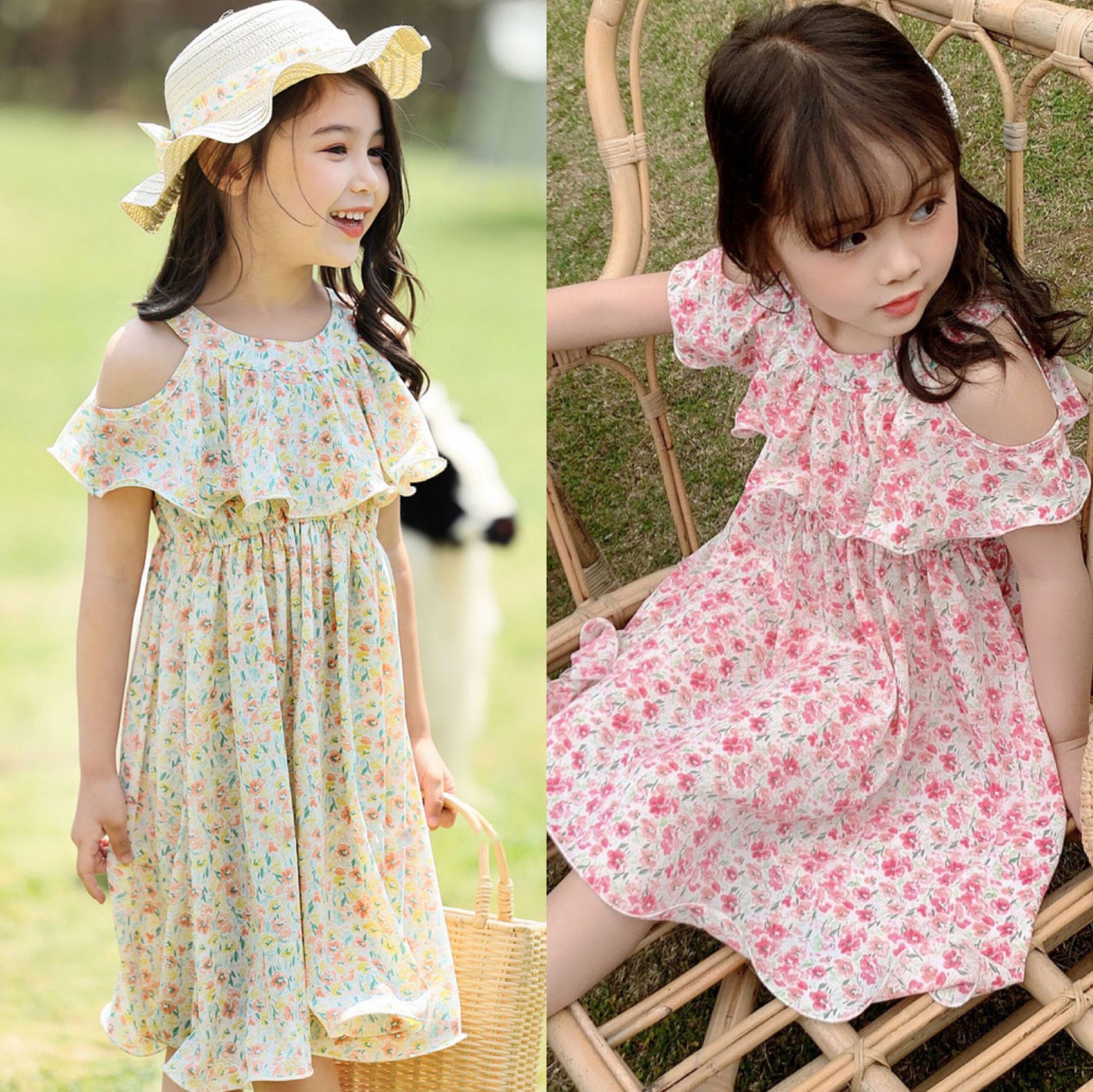 yy103 เดรส size 7-15 5 ชุดต่อแพ็ค (เลือกไซส์ได้ ให้ครบแพ็ค)