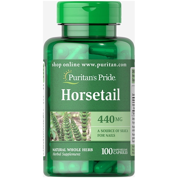 พร้อมส่ง หญ้าหางม้า Puritan's Pride Horsetail 440 mg.