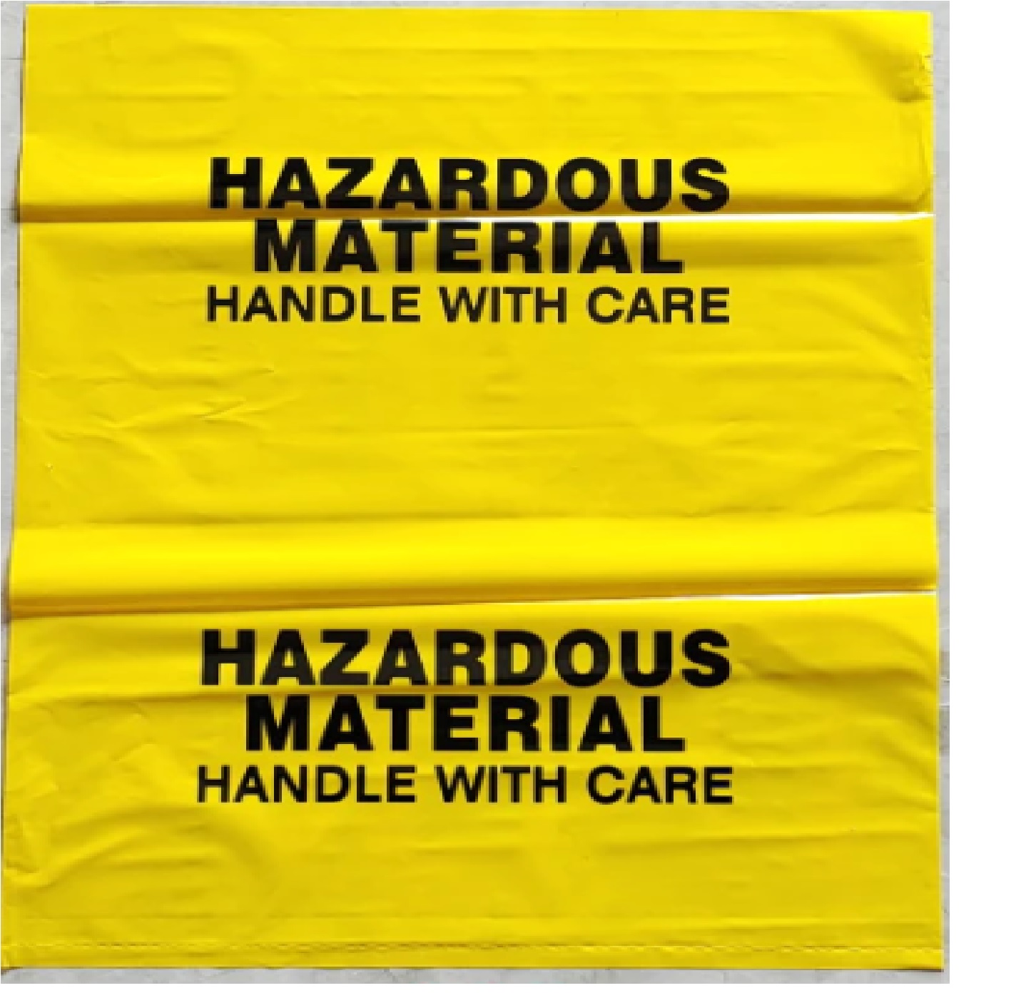 ถุงขยะสำหรับเก็บวัตถุที่เป็นอันตราย HAZARDOUS BAG ขนาด 80 x 46 cm, 120x 90 cm