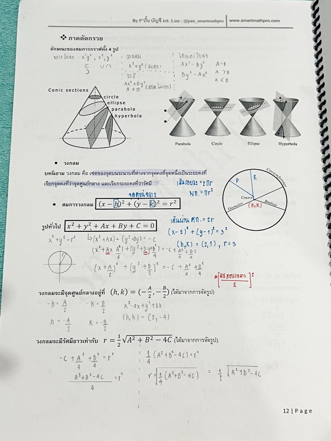 ►พี่ปั้น บัญชี มธ.◄ หนังสือเรียนพิเศษ พี่ปั้น Smart Math Pro คณิต 12 เล่ม มีสรุปสูตรทบทวนเนื้อหาสำคัญที่เคยเรียนมา อาจารย์มีเน้นหลักการที่ต้องแม่น มีเน้นสูตรที่ใช้บ่อย มีโจทย์ประจำบทและโจทย์ข้อสอบจริง จดบางหน้า จดละเอียด มีจดเน้นจุดสำคัญที่ห้ามติดลบหลายจุ