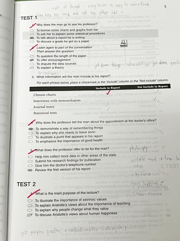 ►Fast English◄ หนังสือกวดวิชา Fast English เล่ม TOEFL : Listening มี Test ทั้งหมด 36 ชุด ไม่มีเฉลย ในหนังสือมีเขียนเล็กน้อย หนังสือเล่มหนาใหญ่