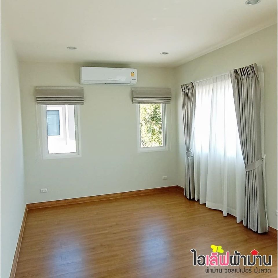 [H452} The Centro รังสิต ม่านจีบ ม่านพับ มู่ลี่อลูมิเนียม ผ้าโปร่ง