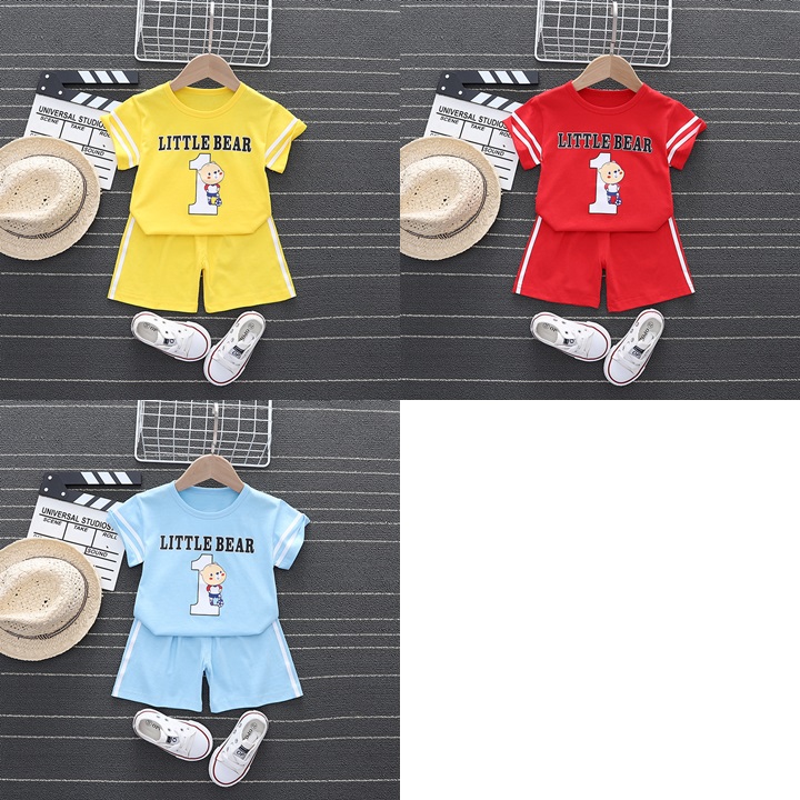ha1530 เสื้อ+กางเกง size 80-120 จำนวน 5 ตัวต่อแพ็ค