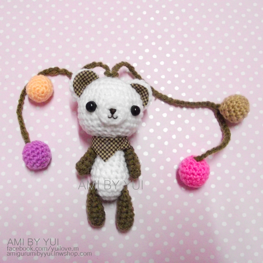 พวงห้อยกระเป๋าหมีขี้หนาว