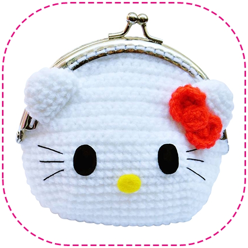 แพทเทิร์นกระเป๋าปิ๊กแป๊กไหมพรม ชุดที่ 1