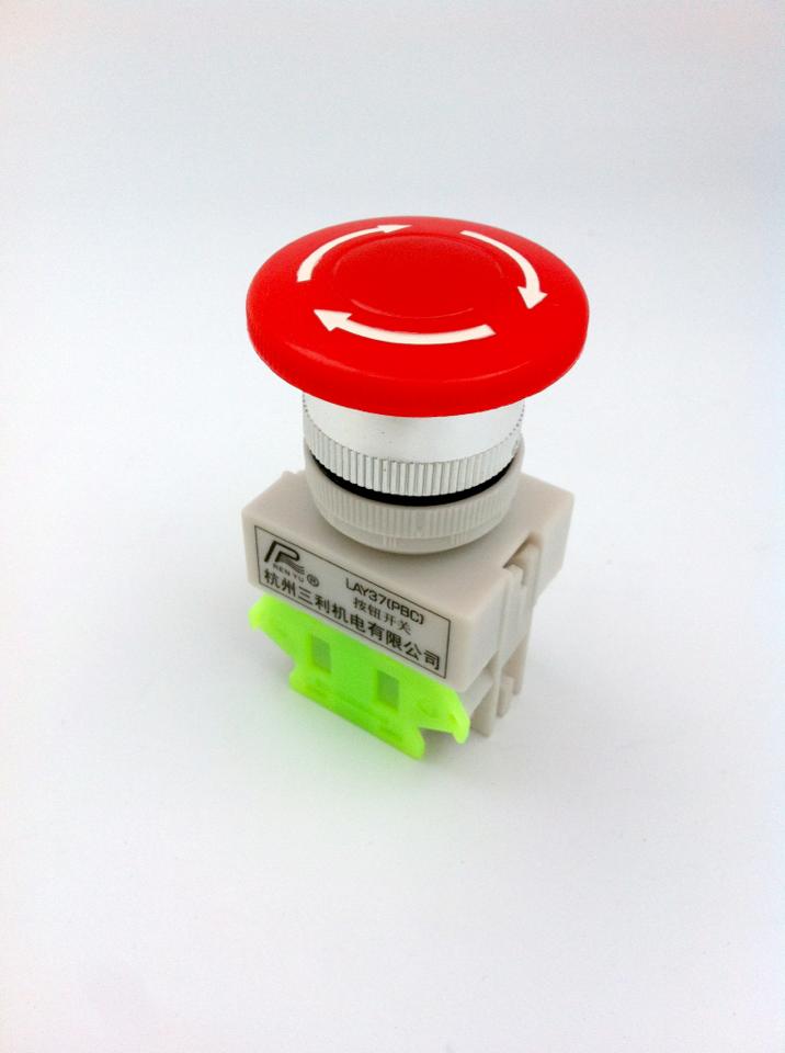 สวิทช์ดอกเห็ด ปุ่มหยุดฉุกเฉิน emergency stop switch