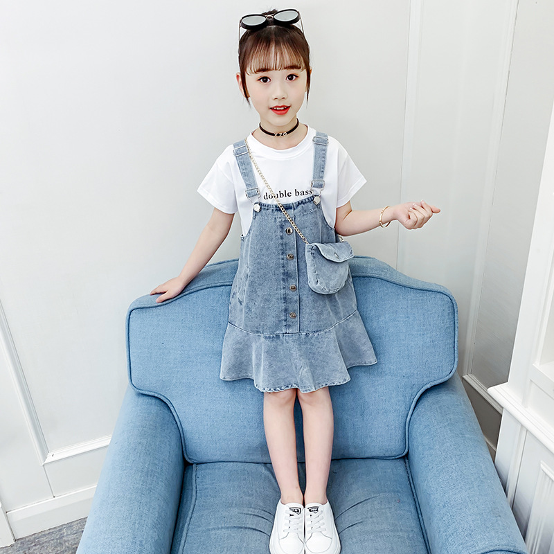 dr5545 เสื้อ+กระโปรง+กระเป๋า เด็กโต 3 ตัวต่อแพ็ค 110-160 (เลือกไซส์ได้ให้ครบแพ็ค)