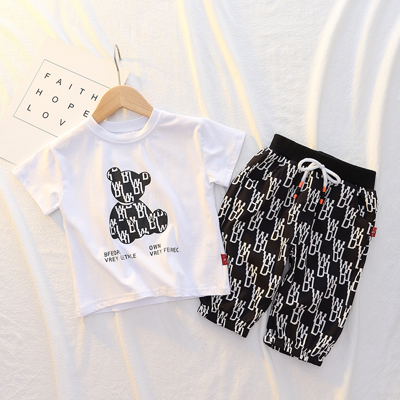 ha1436 เสื้อ+กางเกง size 80-120 จำนวน 5 ตัวต่อแพ็ค