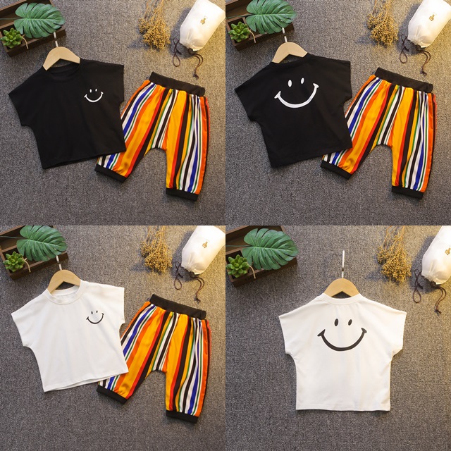 ha1438 เสื้อ+กางเกง size 80-120 จำนวน 5 ตัวต่อแพ็ค