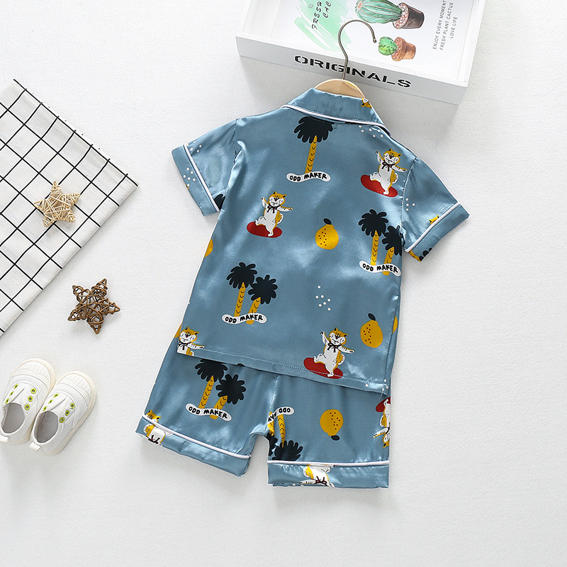 ha1298 ชุดนอน เสื้อ+กางเกง size 80-110 จำนวน 4 ตัวต่อแพ็ค