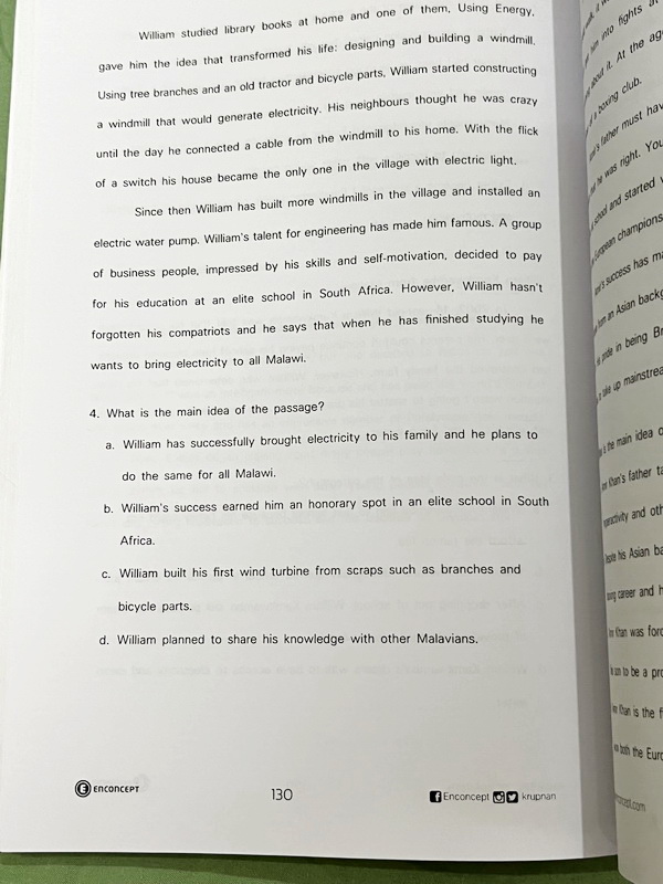 ►ครูพี่แนน Enconcept◄ อังกฤษเตรียมสอบ ม.4 เทอม 1 เตรียมอุดม อัดแน่นไปด้วยเทคนิคและเคล็ดลับ มีสรุป Grammar Point ที่สำคัญ มีโจทย์แบบฝึกหัดเข้มข้นหลายระดับ ในหนังสือมีเขียนบางหน้า มีเฉลย Answer key