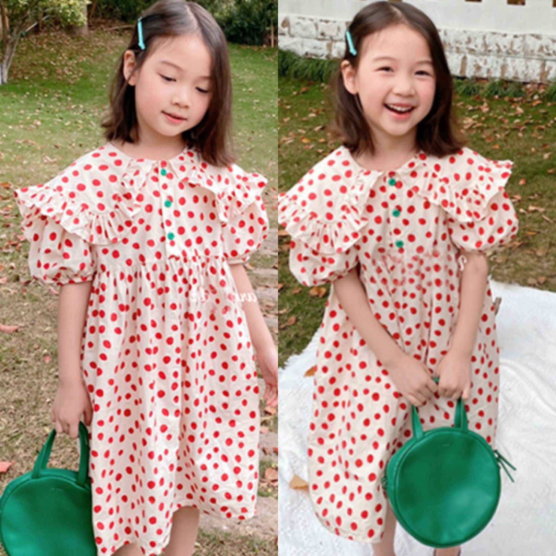 yy41 เดรส size 7-15 5 ชุดต่อแพ็ค (เลือกไซส์ได้ ให้ครบแพ็ค)