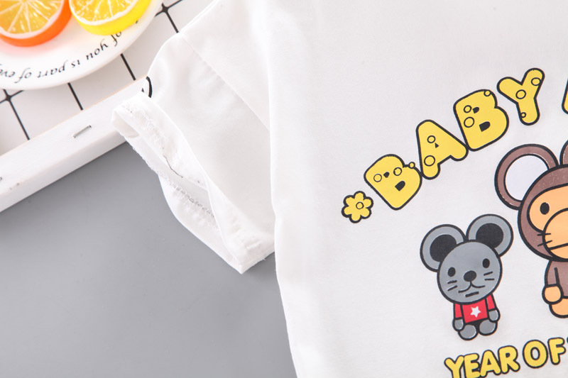 ha1268 เสื้อ+กางเกง size 80-110 จำนวน 4 ตัวต่อแพ็ค